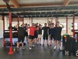 Gruppenbild Fitnessstudio